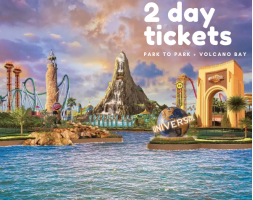 Universal 3-Park 2 Day Hopper Ticket